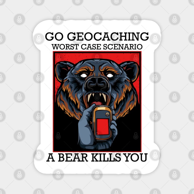 Geocaching Magnet by Lumio Gifts