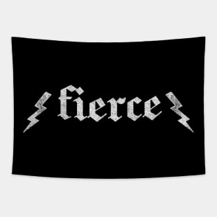 Fierce / Original Faded Punksthetic Design Tapestry