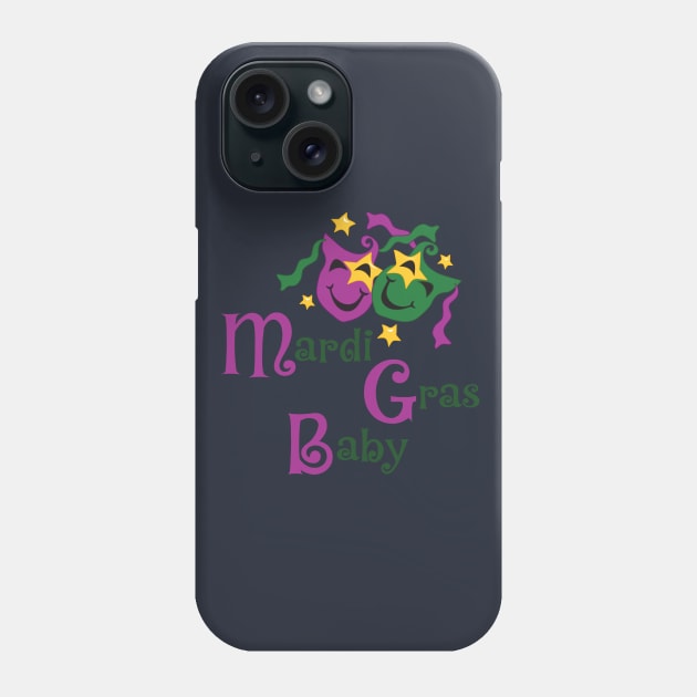 Mardi Gras Baby Phone Case by PeppermintClover