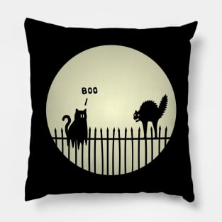 Catrick's Halloween Tricks Pillow