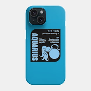 Zodiac Aquarius Phone Case