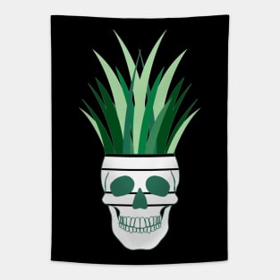 Skull and Plant Tapestry