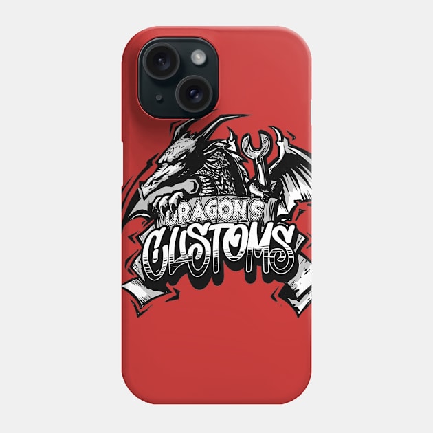 Dragon's Customs Phone Case by Dragonheart Studio