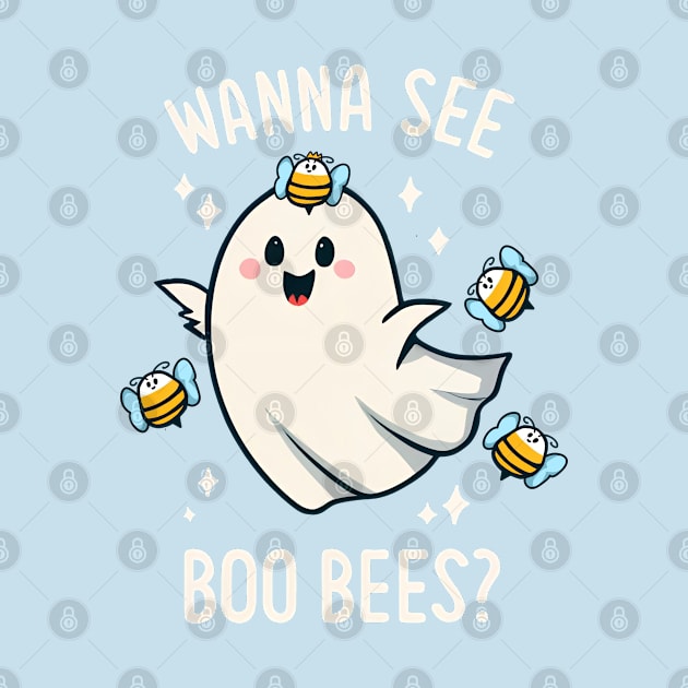 Halloween funny boo bees by Elysian wear