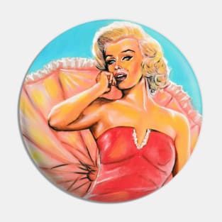 Red bathing suit Pin