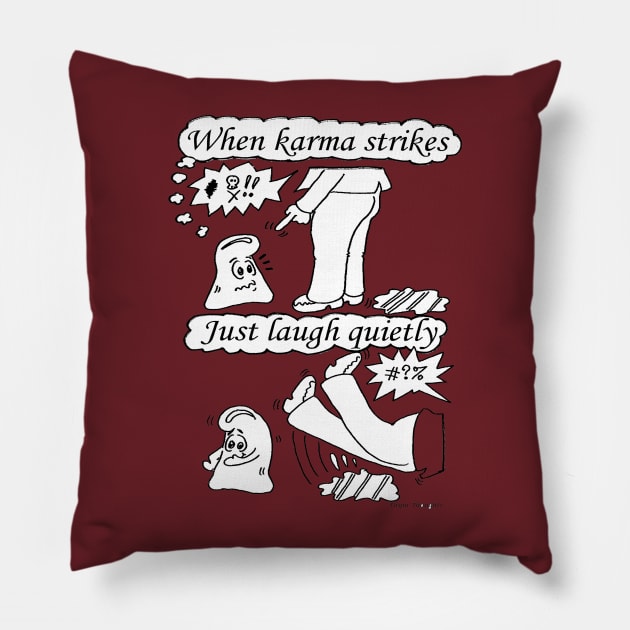 Karma Pillow by ThymThoughts