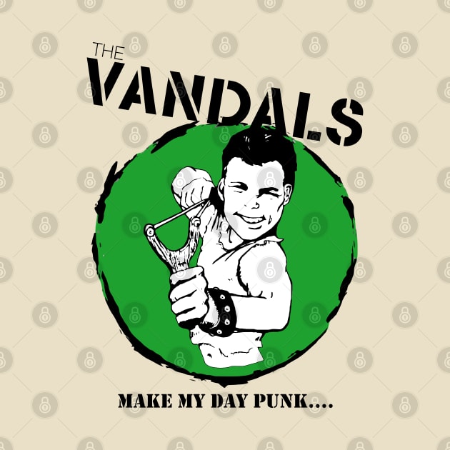 The Vandals - Make My Day Punk Rock FanArt Design by darklordpug