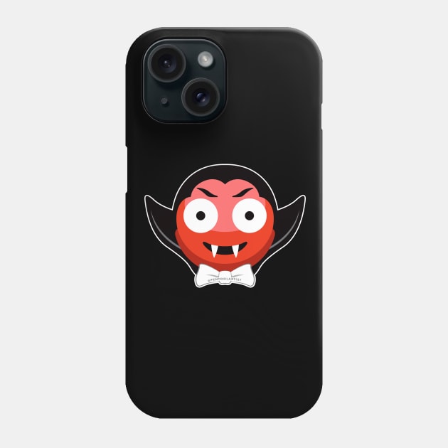 The Cute Vampire Phone Case by pentoolarts