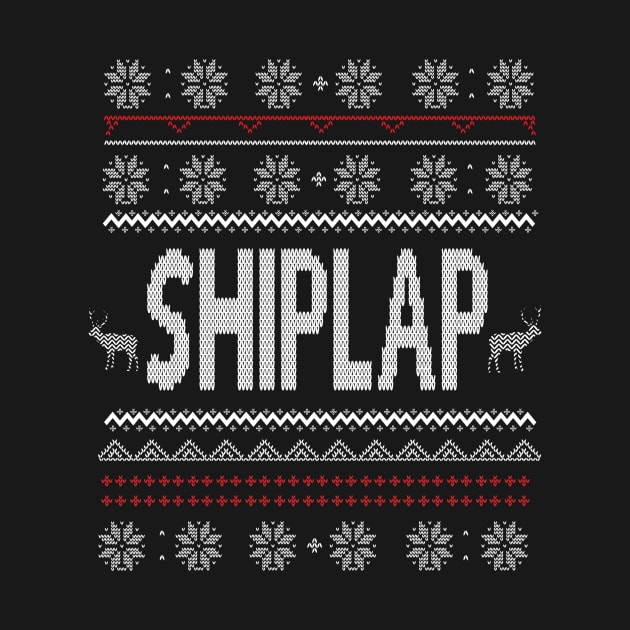 Shiplap Ugly Christmas Sweater by joshp214