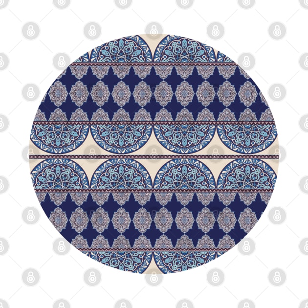 Arabesque Pattern (Decorative Border) by The Ministry of Fashion Prints