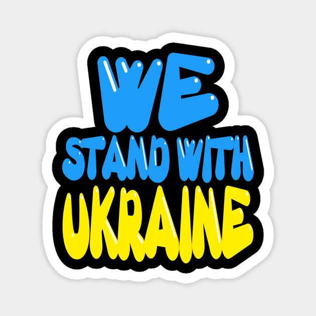 Ukraine trident Ukraine flag Ukrainian flag Ukraine Magnet by Darwish