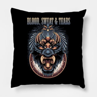 BLOOD, SWEAT & TEARS BAND Pillow