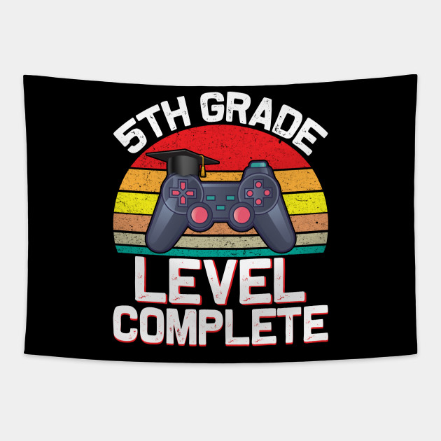 5th Grade Graduation Gamer Graduation Gifts T Shirts 5th Grade Graduation Gift Tapestry Teepublic