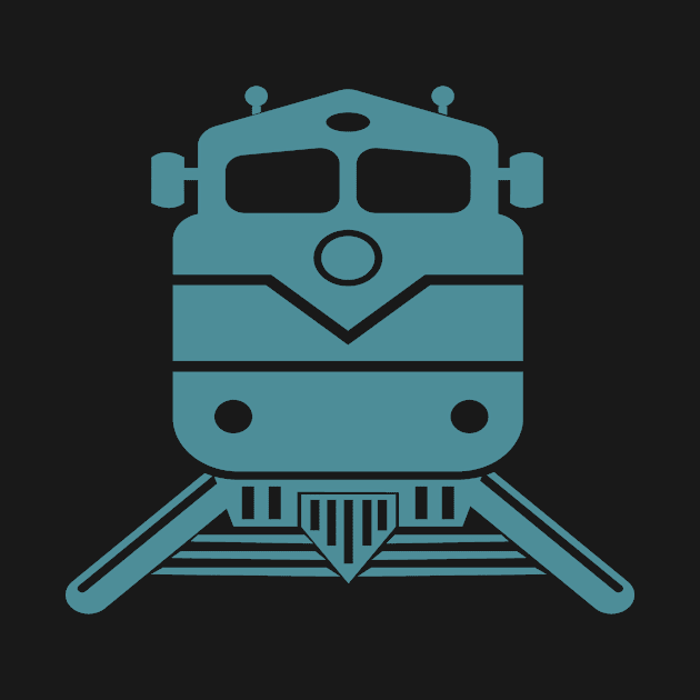 Train driver design railway locomotive by HBfunshirts