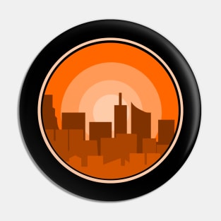 City Sunrise Pin