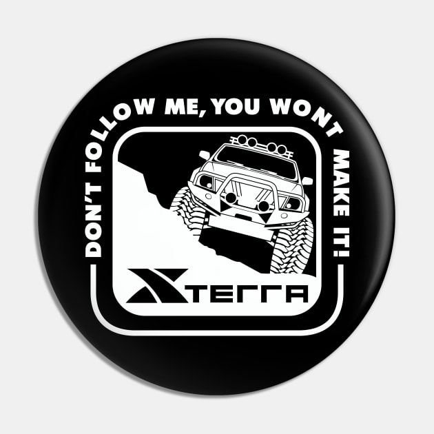 Xterra Pin by razrgrfx