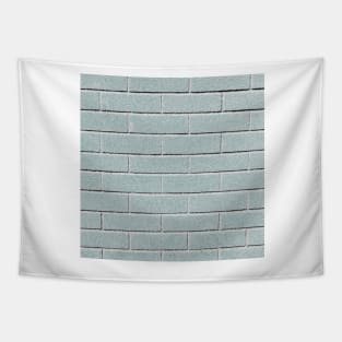 Teal brick Tapestry