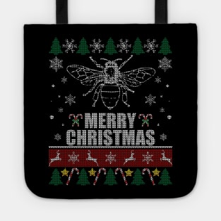 Honey Bee Beekeeper Christmas Tote