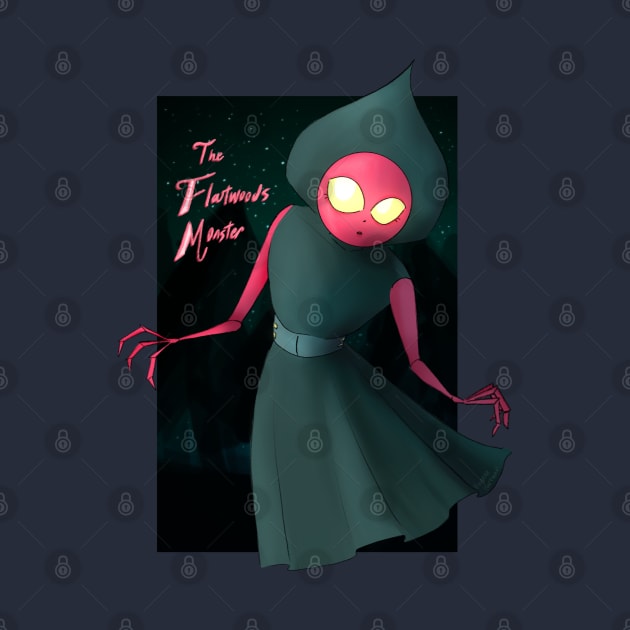 Flatwoods Monster by Viv_Does_Art_