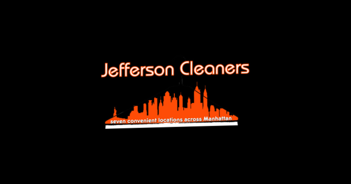 Jefferson Cleaners The Jeffersons Pillow TeePublic