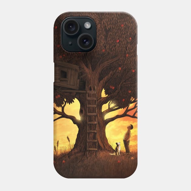 Under The Apple Tree Phone Case by Terry Fan