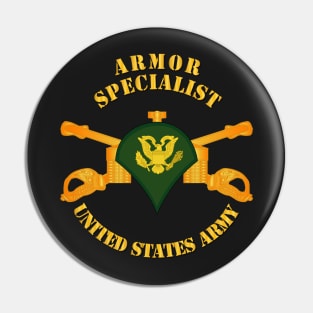 Armor - Enlisted - Specialist - SPC Pin