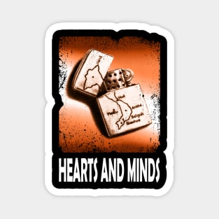 War and Peace and Minds Cinematic Apparel Magnet