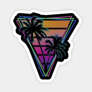 Synthwave Triangle Design - Updated for 2021 Magnet