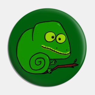 Chameleon orb Pin