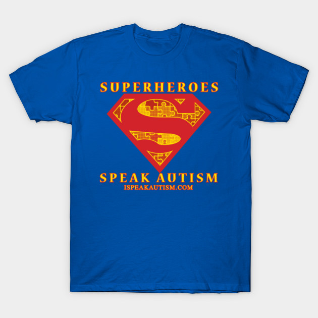 autism superhero shirt