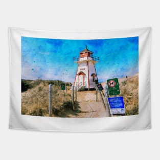 Covehead Lighthouse PEI 15 Tapestry