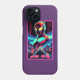 Retro Anime Comic Hero | Anime Origin | Vintage Anime Art Phone Case