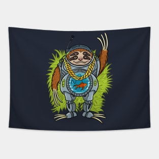 Sloth Machine Tapestry