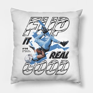 Amon-Ra St. Brown Detroit Flip Pillow