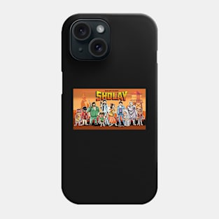 Sholay Cartoon Phone Case