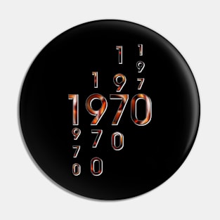 Année de naissance 1970 Pin