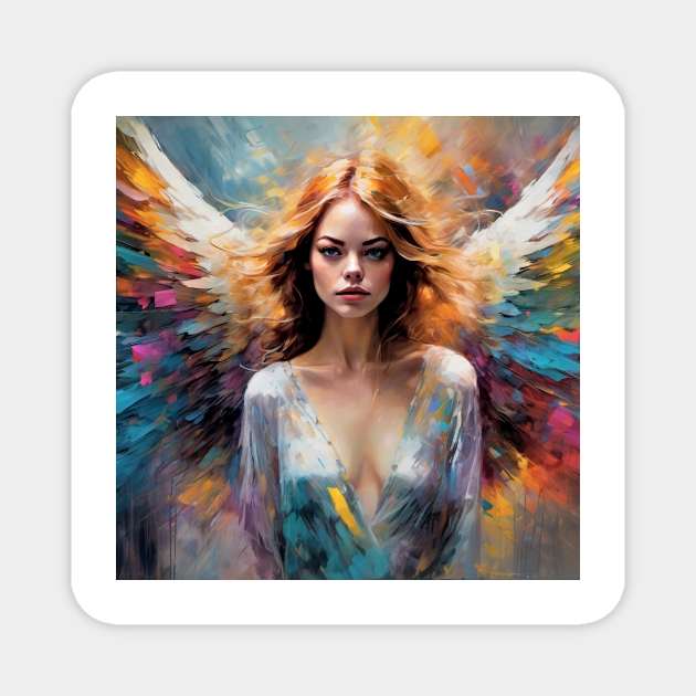 Emma Stone is an angel Magnet by bogfl