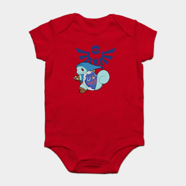 Hylian Squirtle Pokemon Baby Kurzarmbody Teepublic De