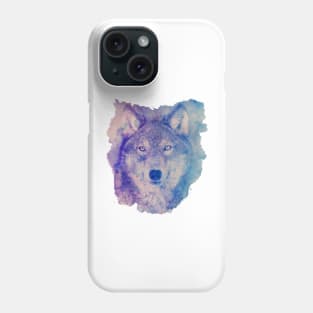 Wolf in blues Phone Case