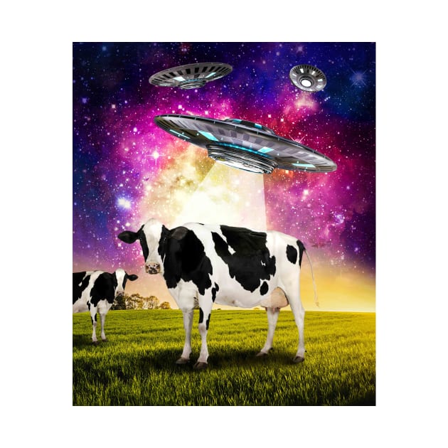 Cow UFO Abduction by Random Galaxy