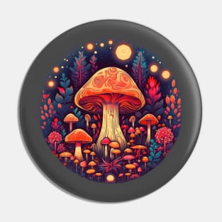 Magic Mushrooms Pin