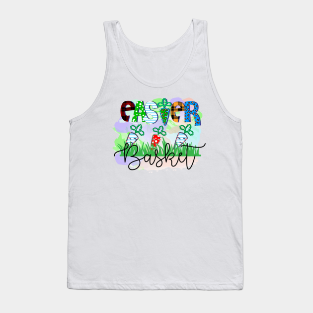 Discover Easter Basket Carrot Happy Easter Day - Easter Sunday - Tank Top