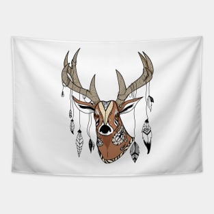 Deer Head Tapestry