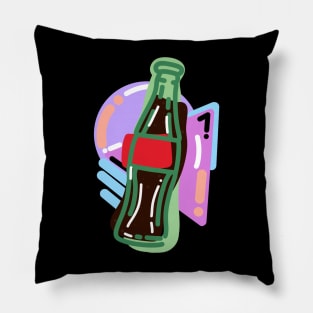 Coke Retro 90s minimalist Pillow