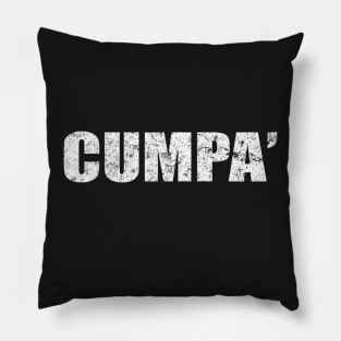 Cumpà Sicilian Word Sicily Sicilia Funny Gift Regalo Pillow