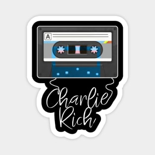 Love Music Charlie Proud Name Awesome Cassette Magnet