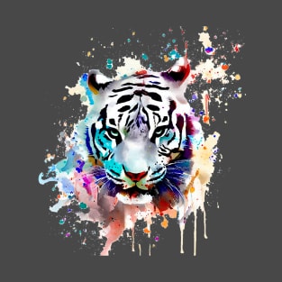 Tiger aquarela T-Shirt