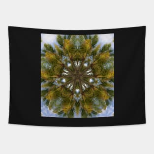 Pattern of palm trees, Miami Beach, Florida Tapestry