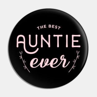 Aunt shirt, best auntie gift tshirt Pin