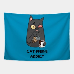 caffeine addict Tapestry